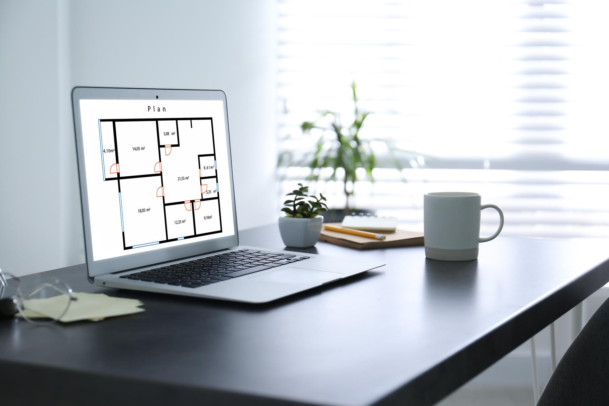 birou studio imobiliar modern